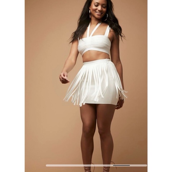 Hervé Léger x Forever 21 collection knit bandage mini skirt - Picture 1 of 4